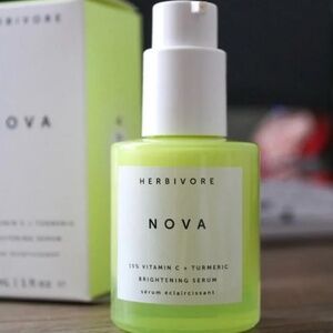 HERBIVORE NOVA 15% Vitamin C + Turmeric Brightening Serum 1 fl oz / 30 ml